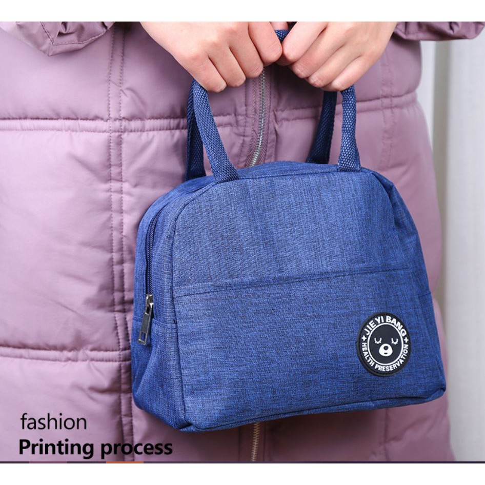 (MẪU 4) Túi giữ nhiệt đựng cơm và đồ ăn lót siêu dầy có quai xách tiện lợi KN STORE | BigBuy360 - bigbuy360.vn