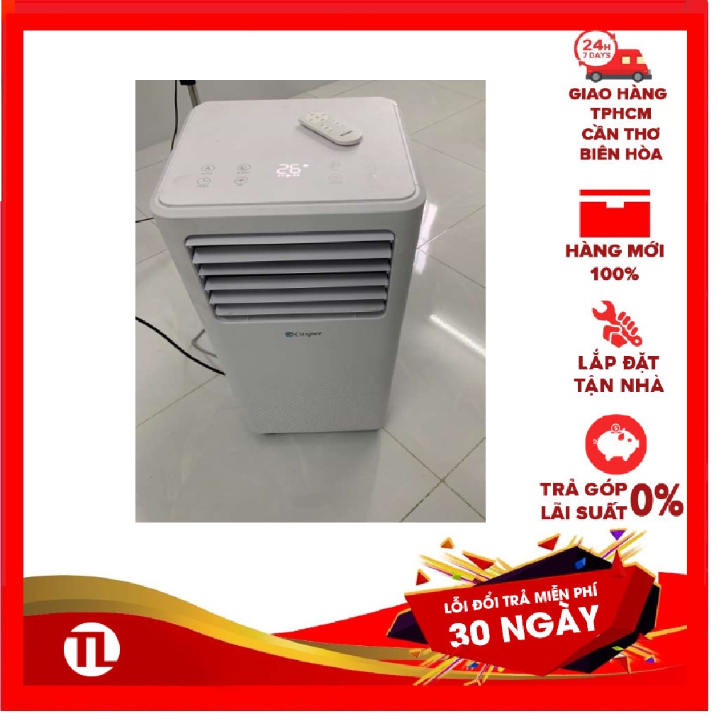PC-09TL33 - Máy lạnh di động Casper PC-09TL33 lọc khí thô giúp lọc sạch không khí, mang lại không gian trong lành