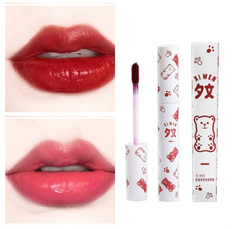 [Hàng mới về] Son môi dạng lỏng màu sắc thời trang chống thấm nước lâu trôi