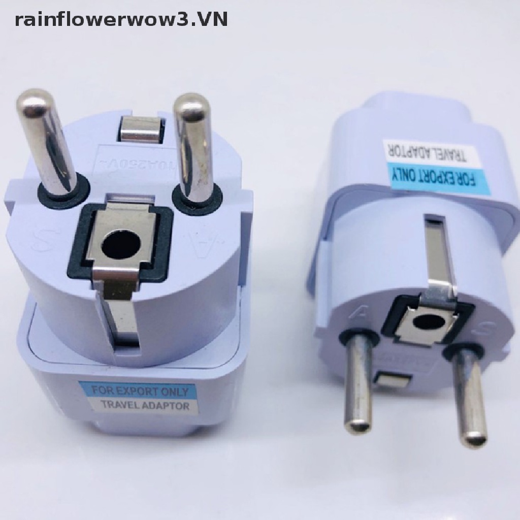 Phích cắm điện chuyển đổi EU Đức / ÚC đa năng tiện lợi