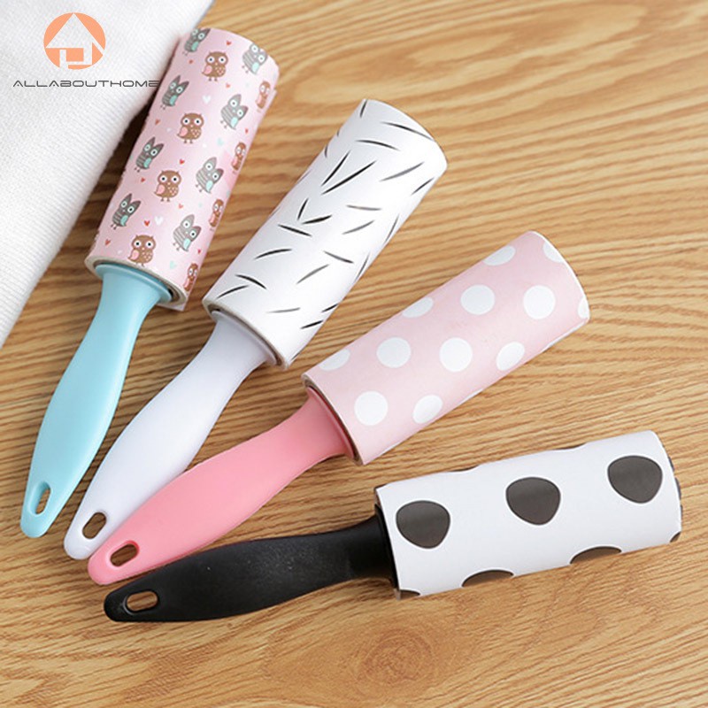ABH Clothes Coat Sticky Lint Roller Dog Pet Hair Remover Mini Portable Cleaning Device