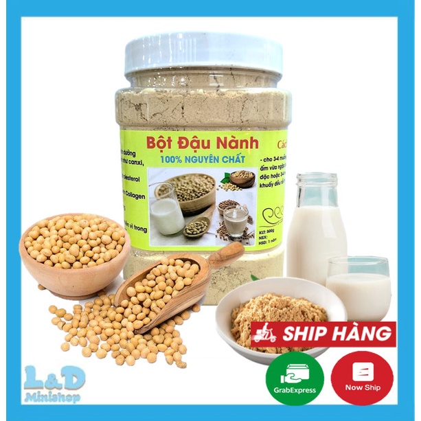 Bột Đậu Nành Nguyên Chất 500gr