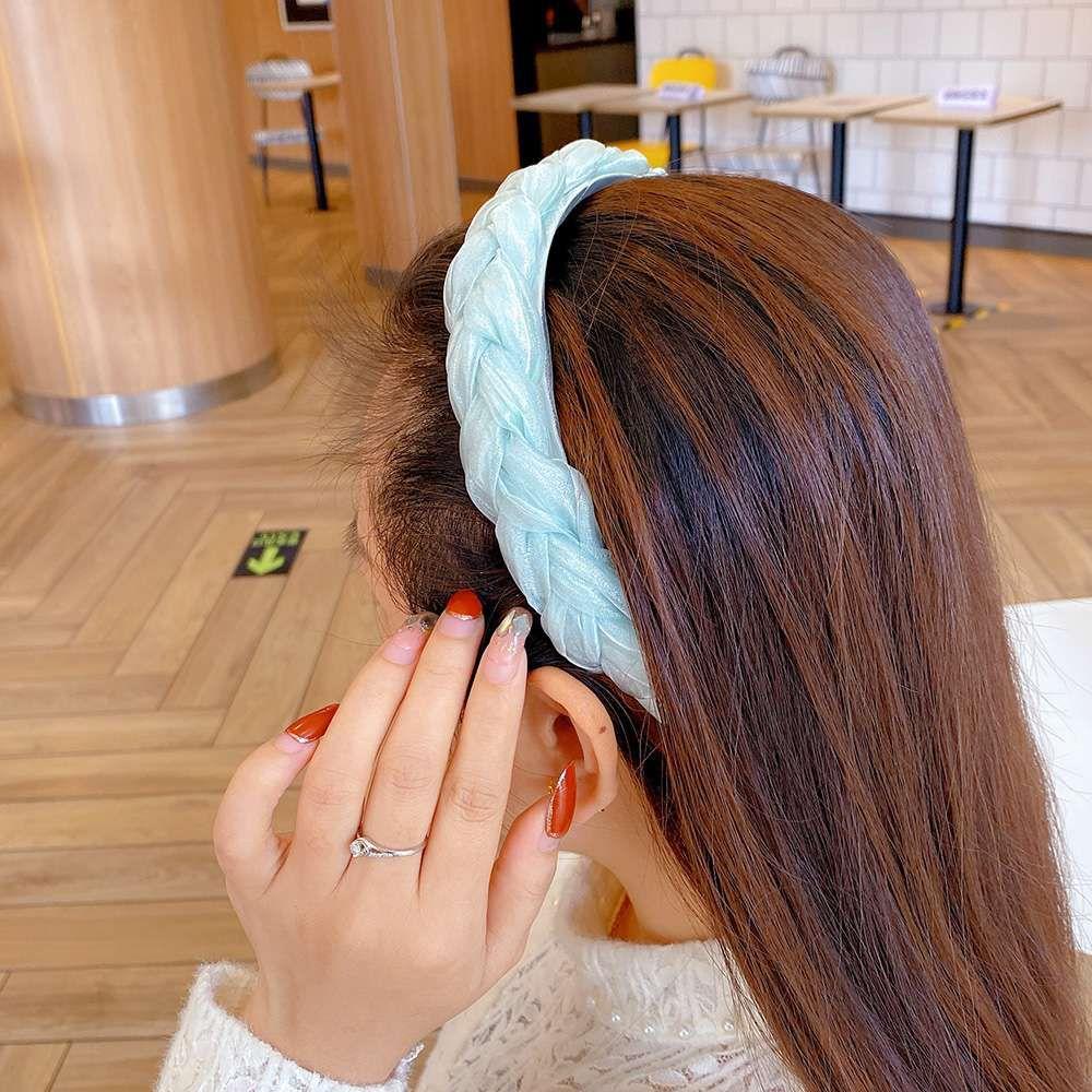 ANEMONE Cài Tóc Organza Xoắn Cổ Điển Dễ Thương Ngọt Ngào Sang Trọng Cho Nữ