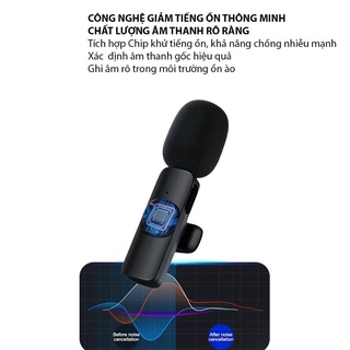 Micro không dây cài áo