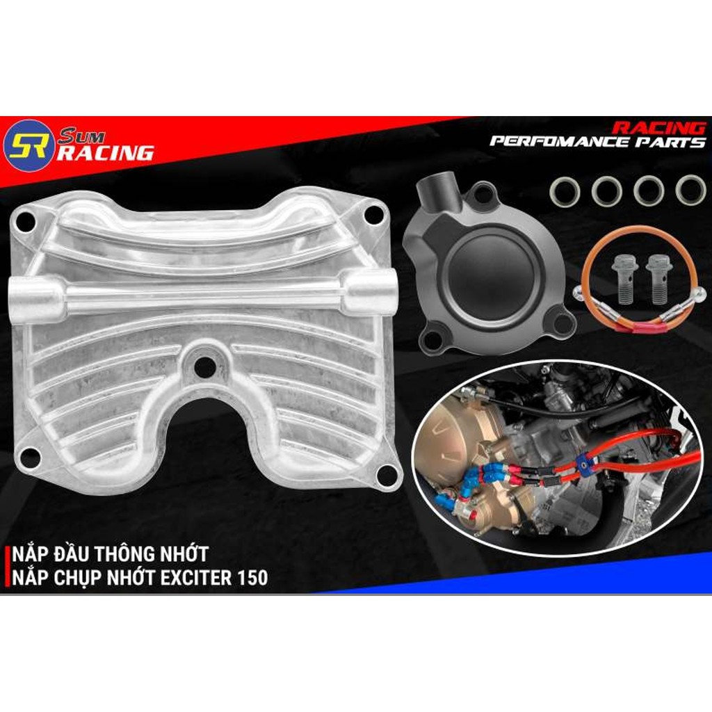 Nắp đầu thông nhớt-Nắp chụp nhớt Ex 150