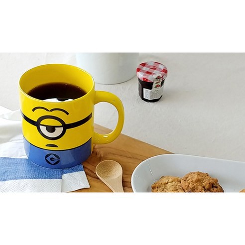 Bộ 2 Ly Uống Nước Hình Minion Bằng Sứ