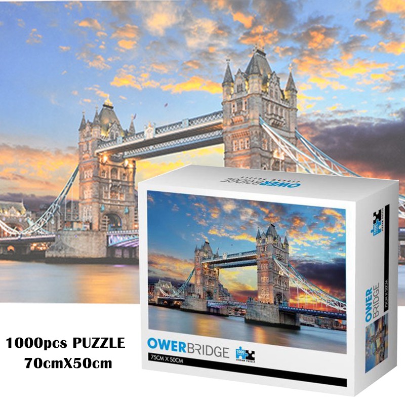 Bộ Đồ Chơi Xếp Hình 1000 Miếng Phong Cách Anime