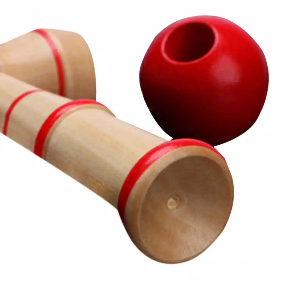 Bộ Đồ Chơi Kendama Bằng Gỗ Phong Cách Nhật Bản Cho Bé