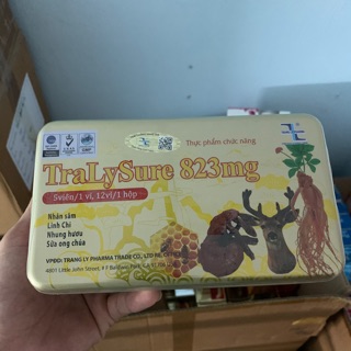 TRALY SURE Bồi bổ cơ thể, hỗ trợ tăng cường hệ miễn dịch, hạn chế sự lão hóa của cơ thể