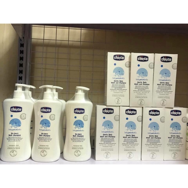 Sữa tắm gội Chicco hoa cúc 500ml/200ml