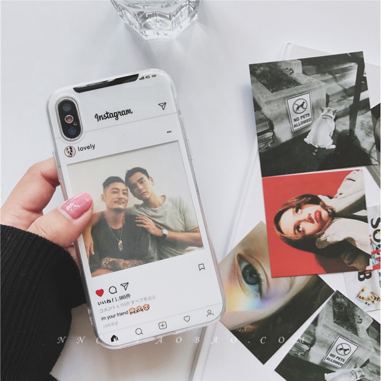 Ốp điện thoại dẻo thiết kế để ảnh chụp phong cách Instagram độc đáo cho OPPO A83 A79 A59 / F1S A57 A73 / F5