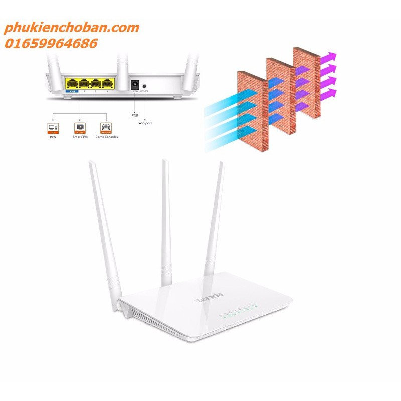 Thiết bị kích sóng Wifi 300Mbps Wireless wifi modem Router 300m PF79