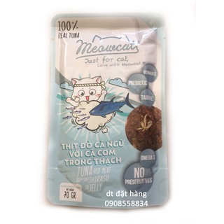 Gói 70g Pate Meowcat dành cho mèo cưng 4 vị hấp dẫn