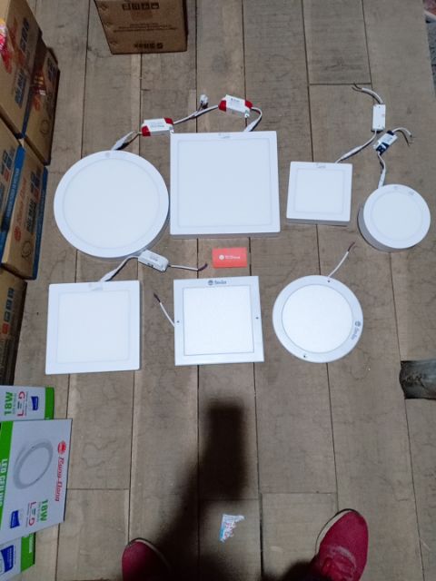 Đèn Led Ốp Trần Rạng Đông Chip Led SamSung bảo hành 24 tháng full model 12W- 18W- 24W Vuông Tròn