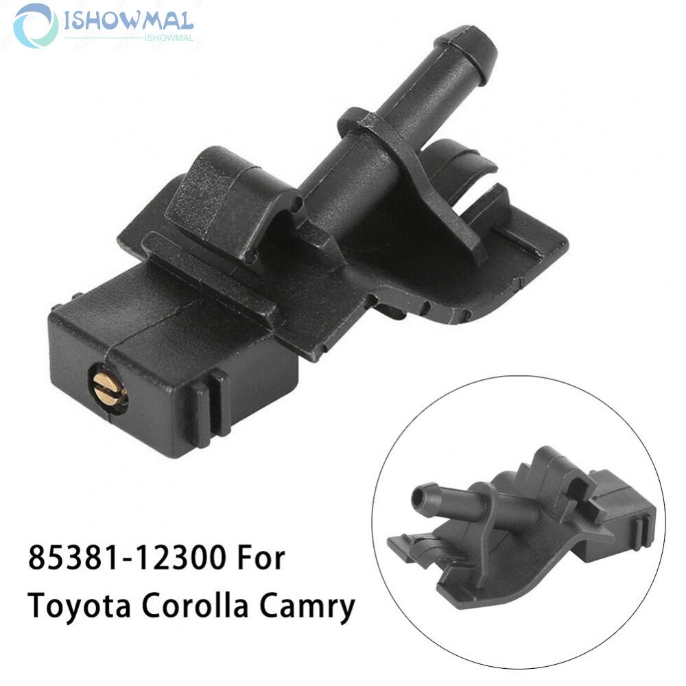 ⚡Hot Sale⚡2pcs 85381-12300 Windshield Washer Nozzle Jet Spray for Toyota Corolla Camry Durable New-ISHOW