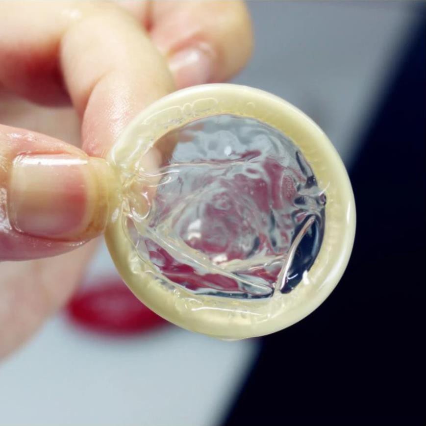 Bao cao su Siêu Mỏng OlO Feeling Ultrathin Hương Vani Nhiều Gel Bôi Trơn 0.01mm