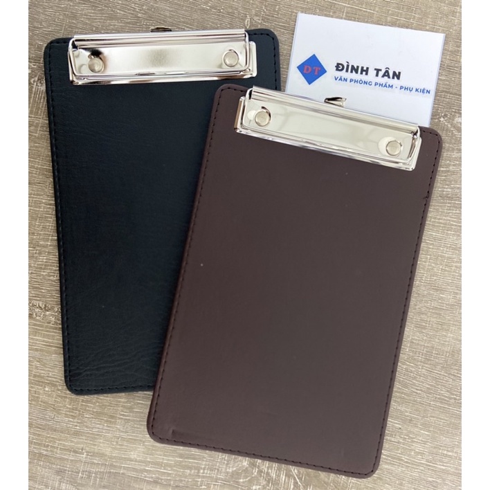 Bìa Kẹp Trình Ký Da Đơn A5 Cao Cấp - Bìa Kẹp MC, Bill, Bán Hàng
