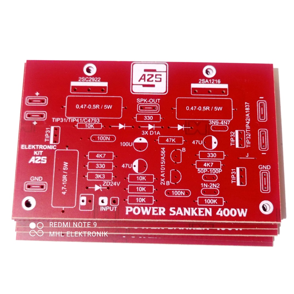 PCB Power SANKEN SAFARI 400W TEF