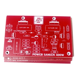 Bảng mạch nguồn sanken pcb 400w
