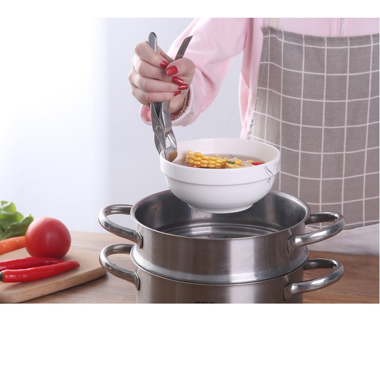 Dụng Cụ Kẹp Gắp Đồ Nóng bằng inox chắc chắn IN57