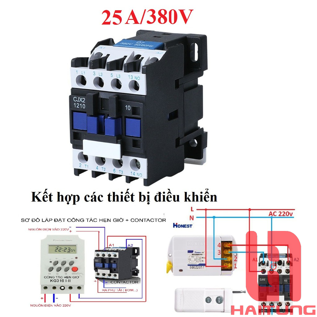 KHỞI ĐỘNG TỪ 32A CUỘN DÂY 220 VAC