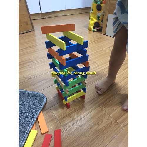 BỘ XẾP HÌNH KAPLA 100 THANH GỖ