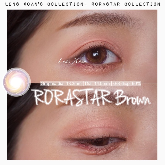 Áp tròng RORASTAR LENS( ORDER IB BÁO ĐỘ)