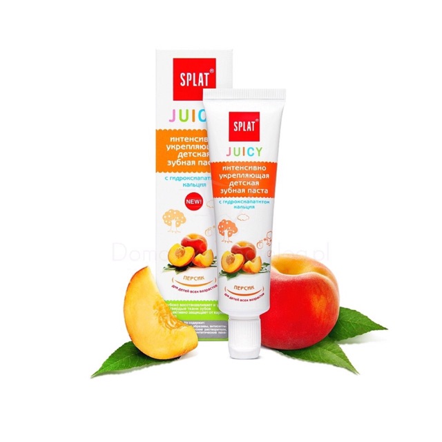 Kem dánh răng cho bé SPLAT juicy của Nga