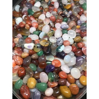 Sỏi bỏ lọ nhiều màu Agate Quartz