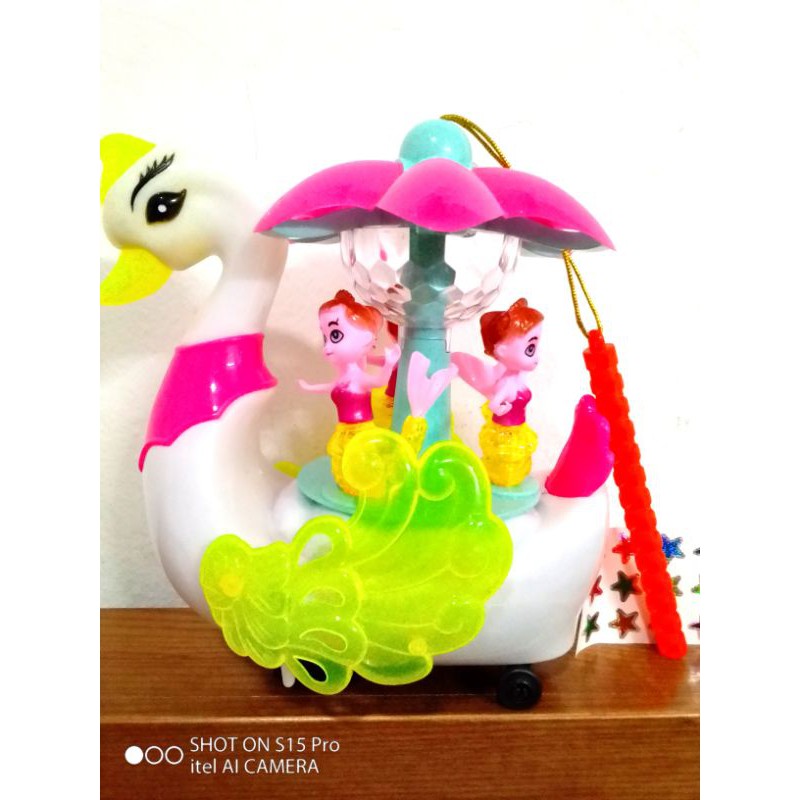 Đèn Trung Thu Thiên Nga Xoay Siêu To, Siêu Đẹp