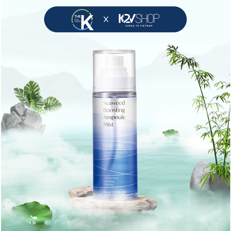 Xịt Khoáng Cấp Ẩm Tức Thì Seaweed Boosting Ampoule Mist 95ml