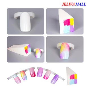 Mút dặm ombre nail
