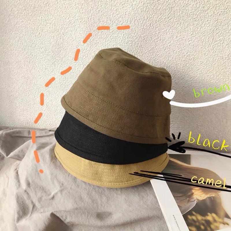 Mũ cho bé - Mũ vành tròn cho bé trai, bé gái xinh xăn, dễ thương phong cách Hàn Quốc dành cho bé từ 1 tuổi đến 3 tuổi