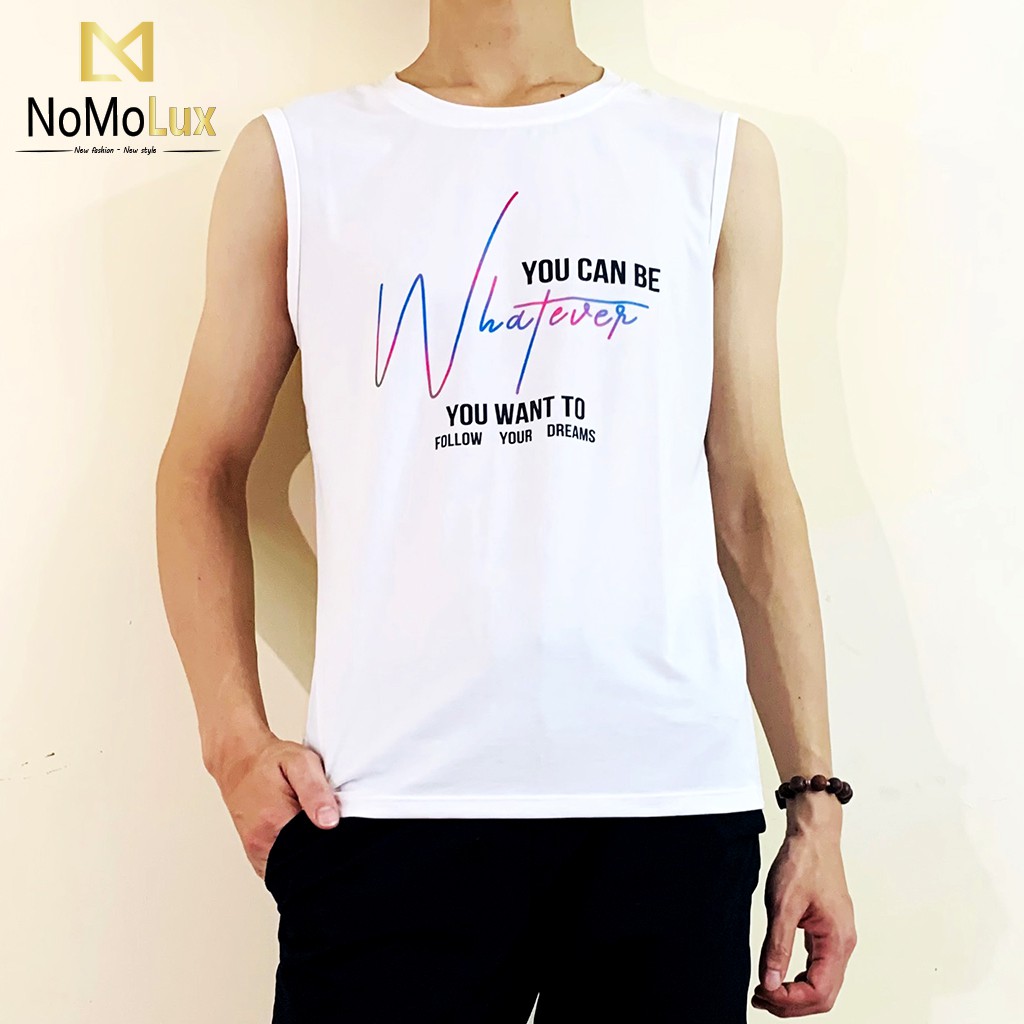 Áo 3 lỗ nam hè thu 💢 Freeship 💢 Áo thun nam cổ tròn NoMoLux mã HT021 chất thun cotton co dãn 4 chiều mềm mại | BigBuy360 - bigbuy360.vn