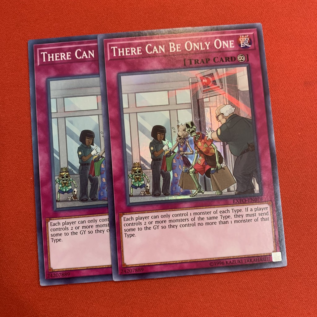 There Can Be Only One - TCBOO