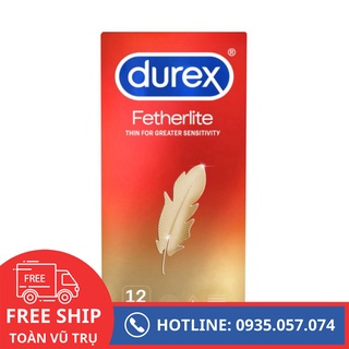 (HÀNG CHÍNH HÃNG) Bao Cao Su Durex Fetherlite P119
