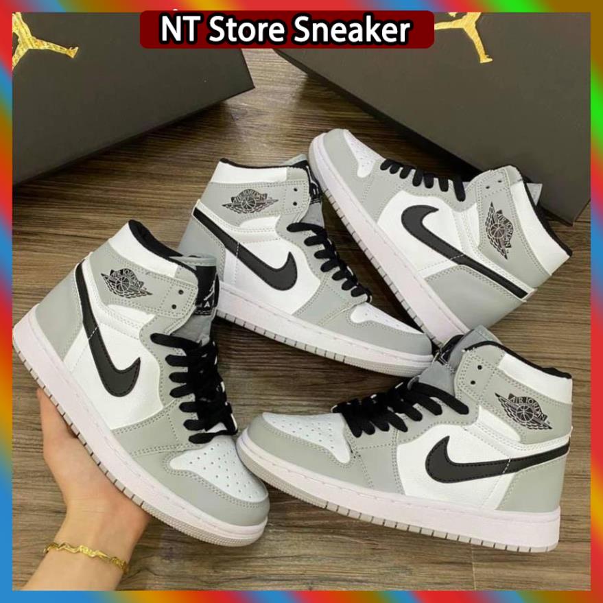 Giày Jordan 1 Dark Mo_cha  Nam Nữ- Phiên Bản Tiêu Chuẩn. Giày thể thao Jordan 1 nâu cao hot hitt