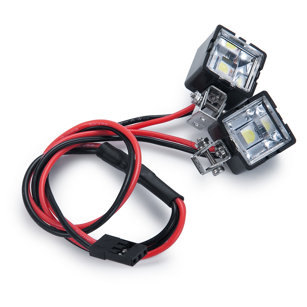 Đèn Pha LED DC 5-7.4V Cho 1/10 RC Crawler Traxxas TRX4 TRX6 Axial Redcat RR10 MST