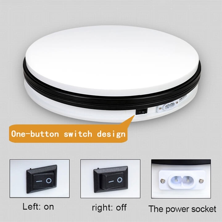 BÀN XOAY TRƯNG BÀY SẢN PHẨM TURNTABLE BKL 25CM 35CM 45CM