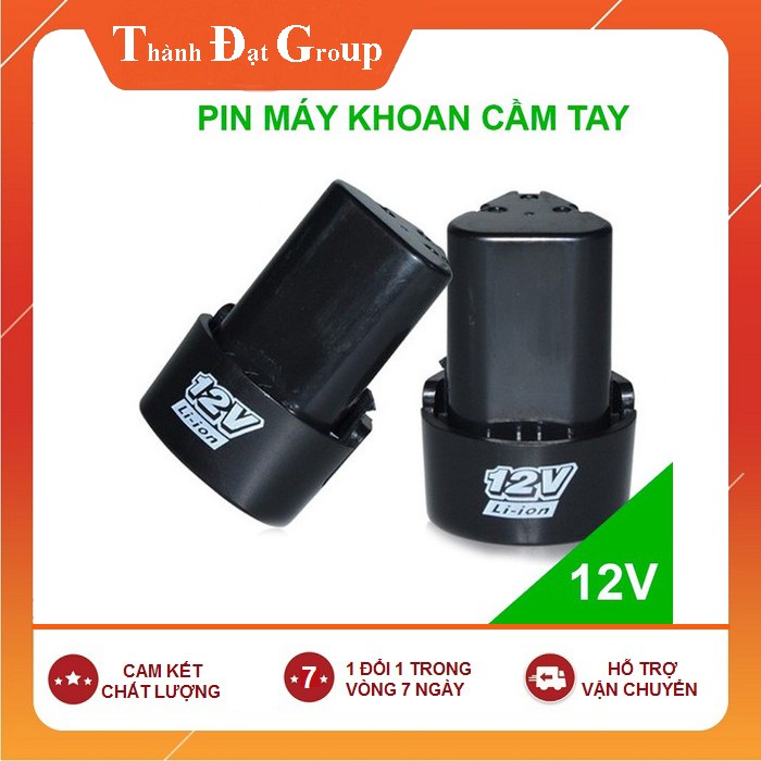 COMBO 2 Pin Máy Khoan Li-Ion 1500mAh 12v Chất Lượng Tốt