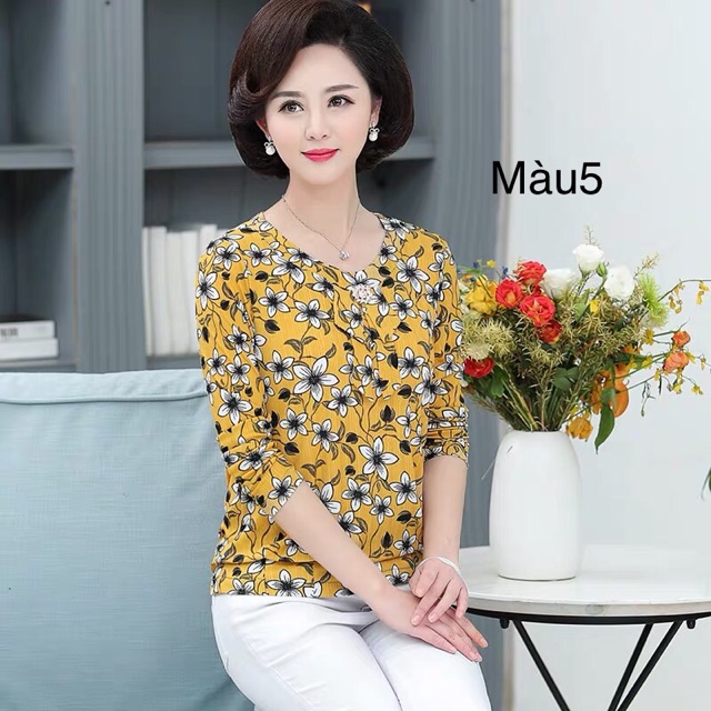 Áo thun dài tay trung niên | BigBuy360 - bigbuy360.vn