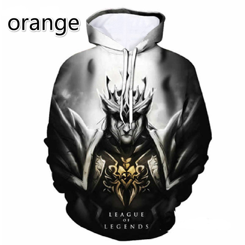 Áo Hoodie In Họa Tiết League Of Legends 3d Cá Tính Cho Nam