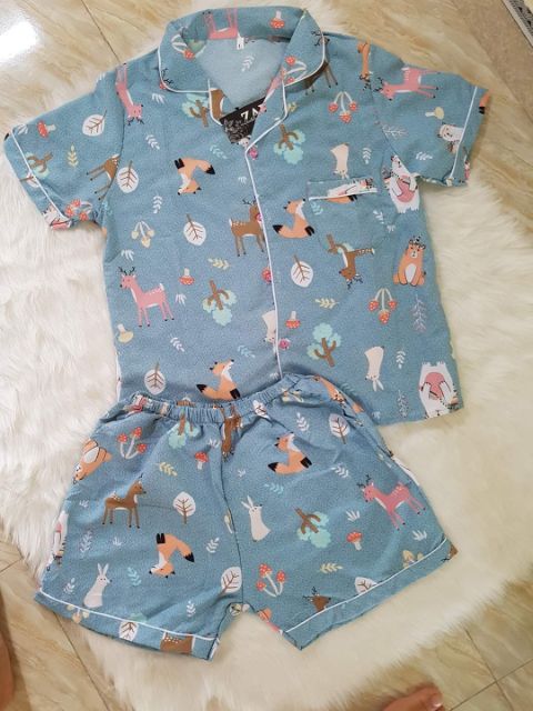 [Xả kho 3 ngày ] BỘ ĐỒ PIZAMA ĐÙI THÁI  LOẠI 1