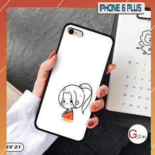 Ốp lưng iPhone 6 Plus lưng nhám - ngộ nghĩnh