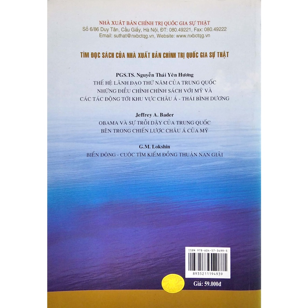 Sách Con Đường Tơ Lụa Trên Biển - Cho Thế Kỉ XXI Của Trung Quốc Và Đối Sách Của Việt Nam (Tái Bản 2017)