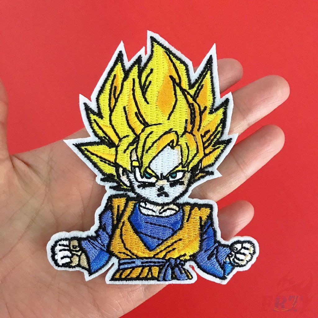 ☸ Anime：DRAGON BALL S-1 Patch ☸ 1Pc Son Goku Diy Sew On Iron On Patch
