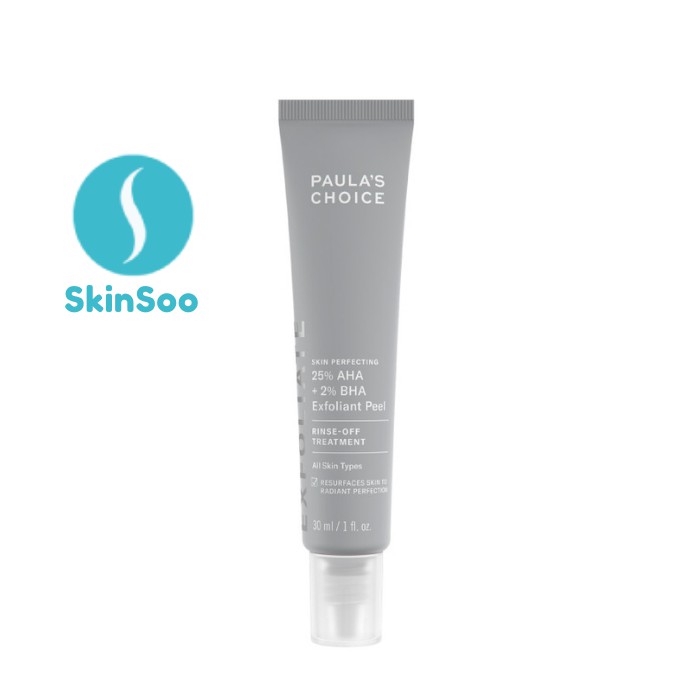 [AUTH] Paula’s Choice 25% AHA + 2% BHA Exfoliant Peel – Thay Da Sinh Học, Phục Hồi Và Tái Tạo Da 30ml