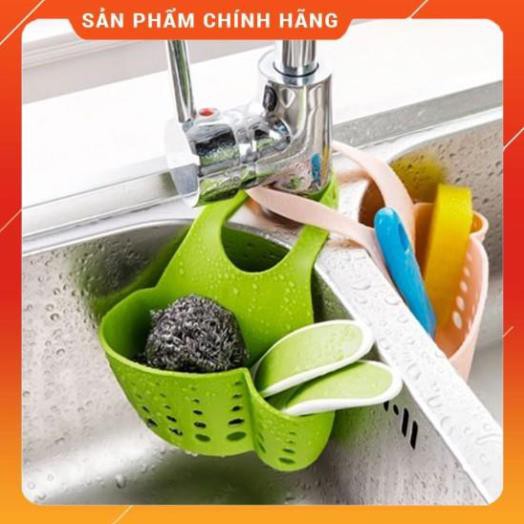 [FreeShip] [ ẢNH THẬT ] Giỏ nhựa đựng đồ vòi nước đa năng tiện dụng