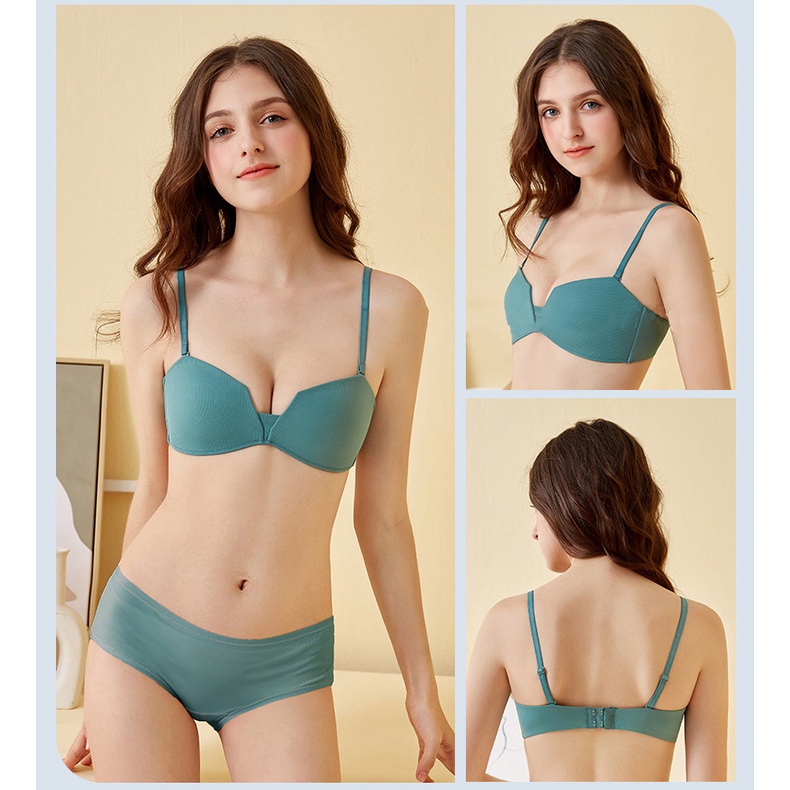 Áo Lót Không Gọng Đệm Mỏng Cotton Tăm Siêu Mềm Phong Cách Nhật Bản B488