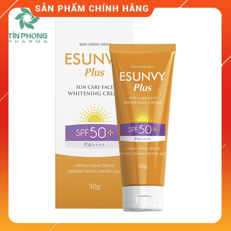 KEM CHỐNG NẮNG ESUNVY PLUS (Chống nắng tối ưu - Dưỡng trắng chuyên sâu)